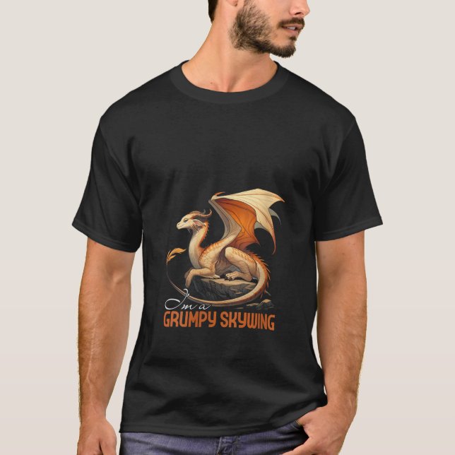 Dragon Funny Cat Lovely Apparel T-Shirt (Vorderseite)
