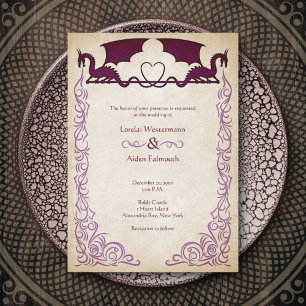 Dragon Gamer Fantasy Einladung