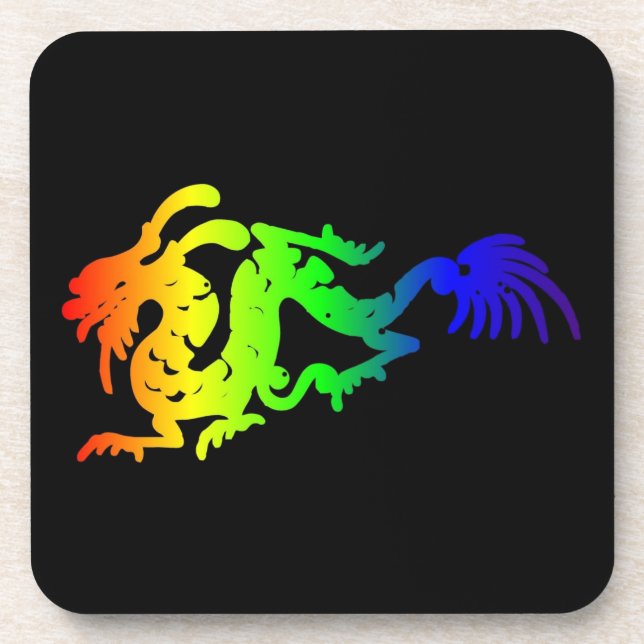 Dragon Getränkeuntersetzer (Vorderseite)