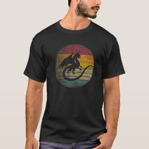 Dragon Gift Retro Style Vintag Funny 70er 80er 90S T-Shirt