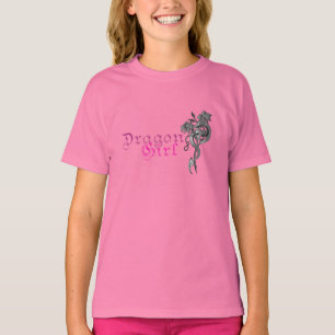 Dragon Girl Kids T - Shirt