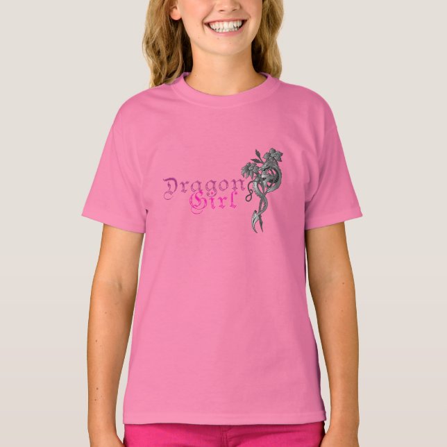 Dragon Girl Kids T - Shirt (Vorderseite)