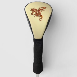 Dragon Gold Golf Headcover