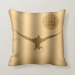 Dragon Gold Luxury Monogram Kissen
