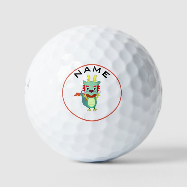 DRAGON Golf Balls Golfball (Vorderseite)