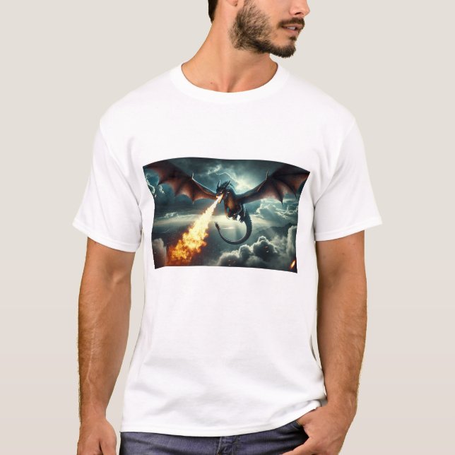 Dragon Graphic T-Shirt (Vorderseite)