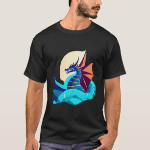 Dragon Graphics Girls Funny Monster Dragon T-Shirt