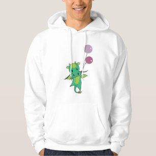 Dragon Green Fairy Tale Niedliche Tiere für Kinder Hoodie