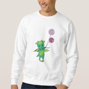 Dragon Green Fairy Tale Niedliche Tiere für Kinder Sweatshirt
