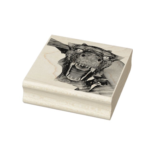 Dragon Gummistempel (Stempel)