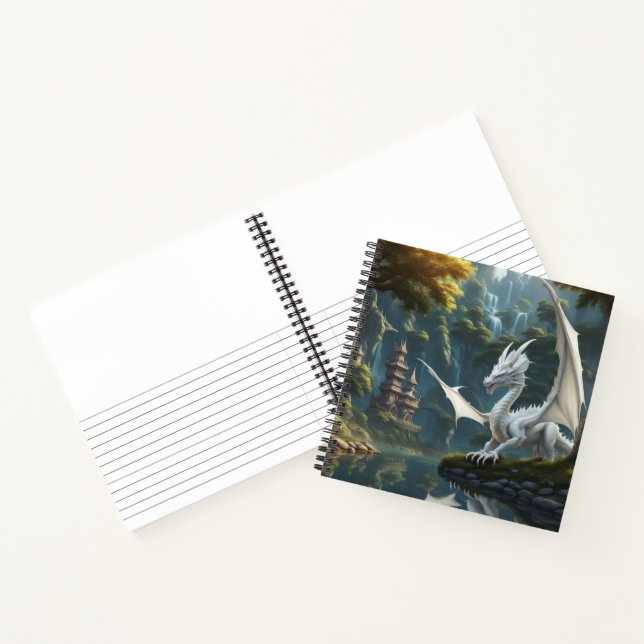 Dragon Hardcover Notizbuch (Innenseite)