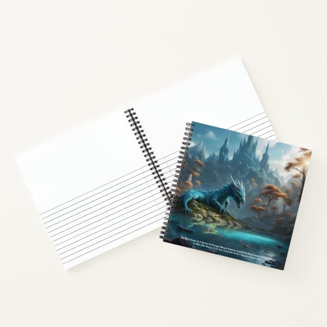 Dragon Hardcover Notizbuch (Innenseite)