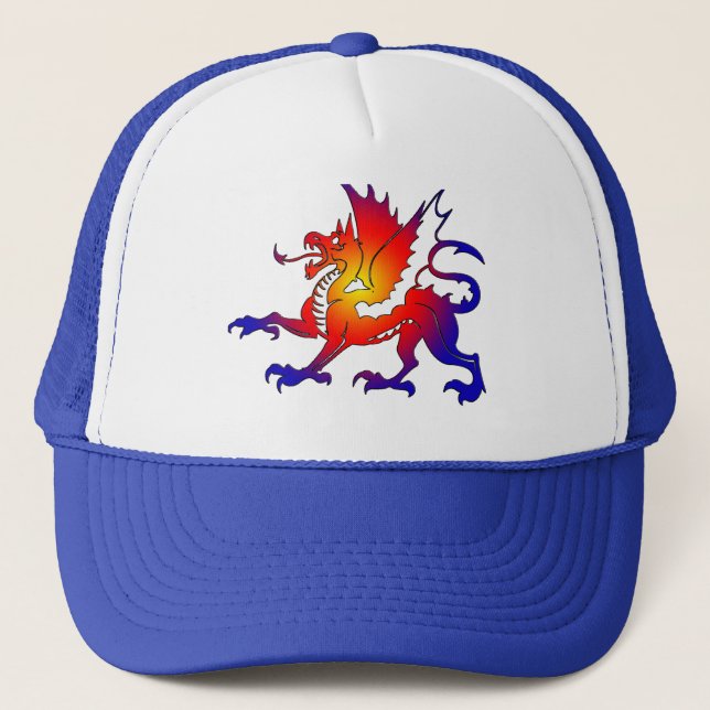Dragon Hat Truckerkappe (Vorderseite)