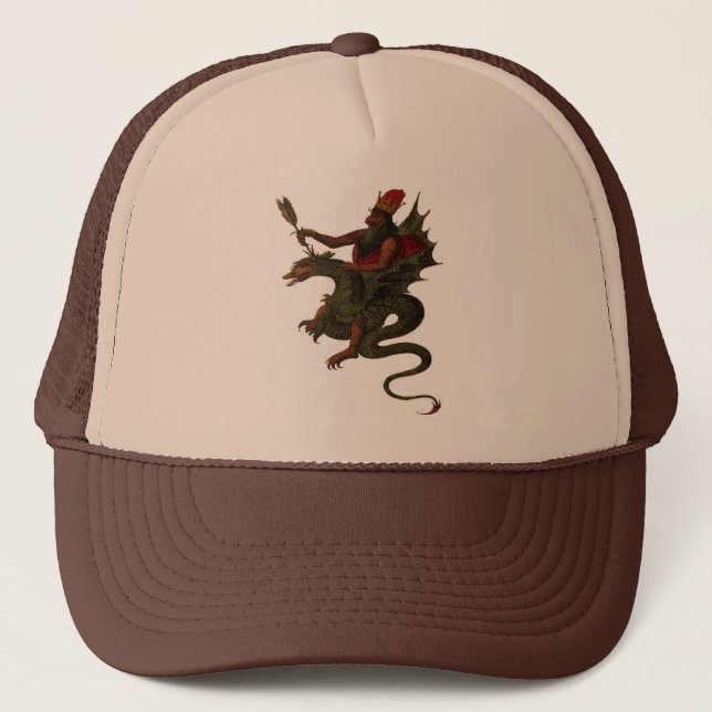 Dragon Hat Truckerkappe (Vorderseite)