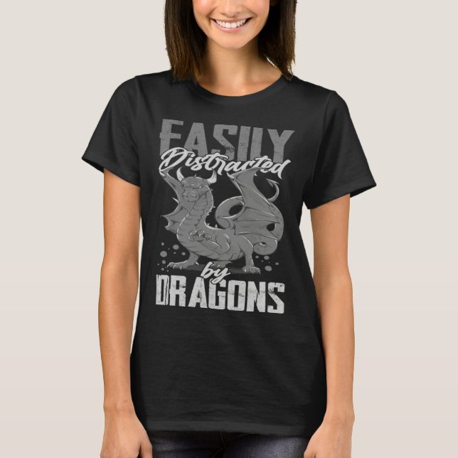 Dragon Head  Cute Fantasy Creature  5 T-Shirt (Vorderseite)