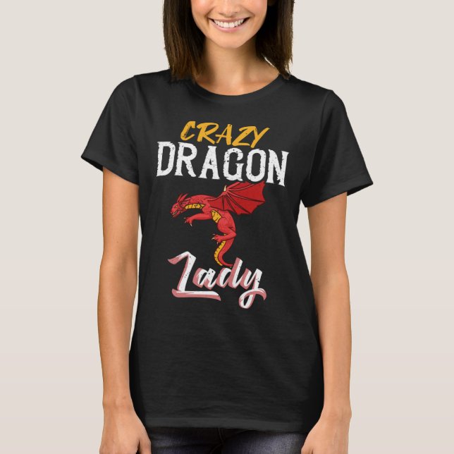 Dragon Head Niedlich Fantasy Creative 2 T-Shirt (Vorderseite)