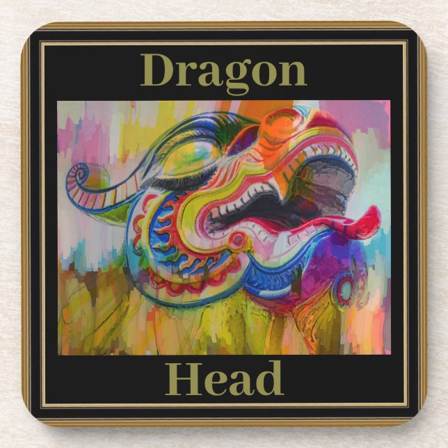 Dragon Head Untersetzer (Vorderseite)