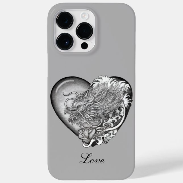 Dragon Heart Case-Mate iPhone Hülle (Rückseite)