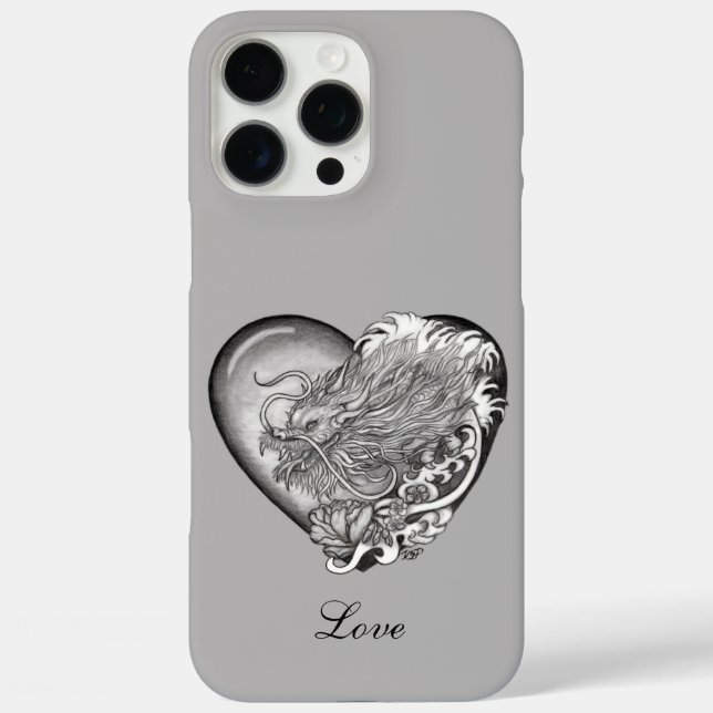 Dragon Heart Case-Mate iPhone Hülle (Rückseite)