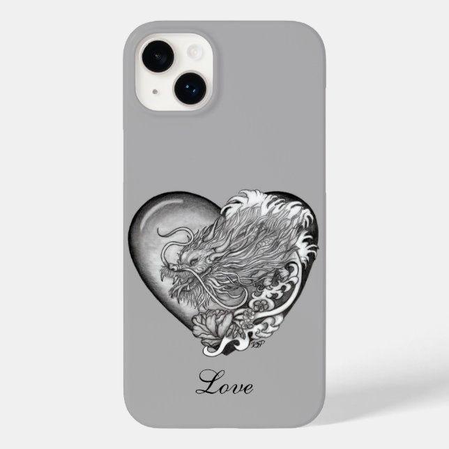 Dragon Heart Case-Mate iPhone Hülle (Rückseite)