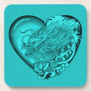 Dragon Heart Getränkeuntersetzer