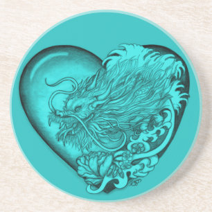 Dragon Heart Getränkeuntersetzer