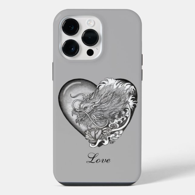 Dragon Heart iPhone Hülle (Rückseite)
