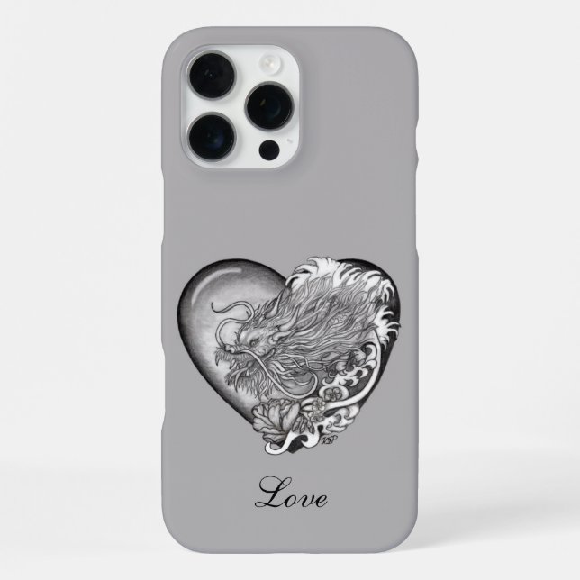 Dragon Heart iPhone Hülle (Rückseite)