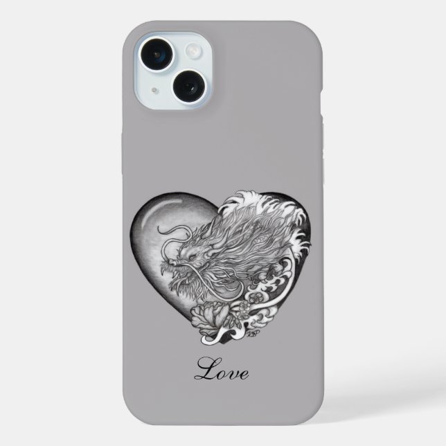 Dragon Heart iPhone Hülle (Rückseite)
