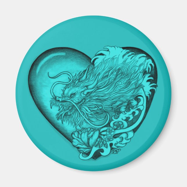Dragon Heart Magnet (Vorne)