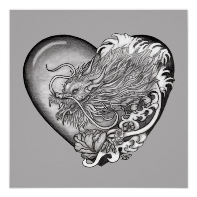 Dragon Heart Poster (Vorderseite)