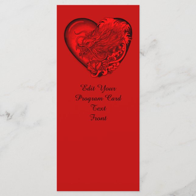 Dragon Heart Programm (Vorderseite)