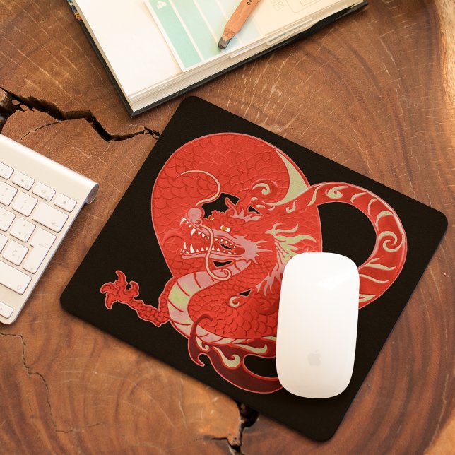 Dragon Heart Valentine Mousepad (Dragon Heart Valentine Mouse Pad)