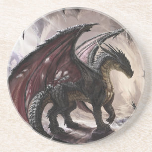 Dragon In Cave Getränkeuntersetzer