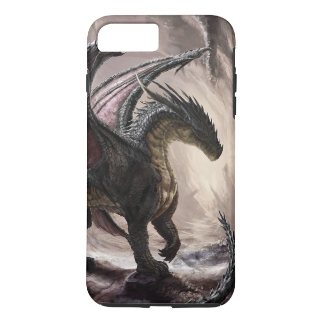 Dragon in Höhle Case-Mate iPhone Hülle (Rückseite)