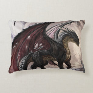 Dragon in Höhle Dekokissen