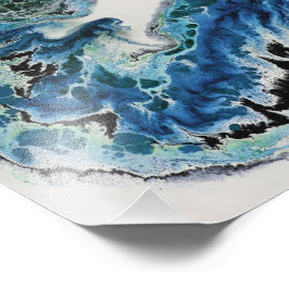 Dragon in the Waves – Abstract Ocean Fotodruck