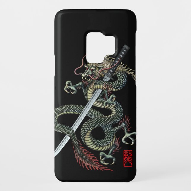 Dragon katana Case-Mate samsung galaxy hülle (Rückseite)