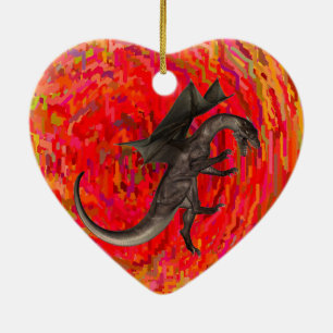 Dragon Keramikornament
