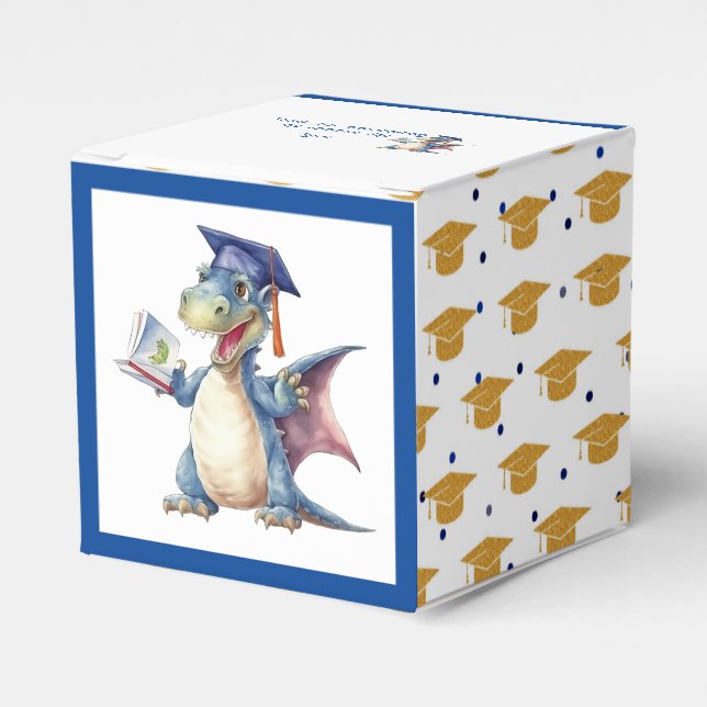Dragon Kindergarten Graduate Paper Fevor Box Geschenkschachtel (Vorderseite)