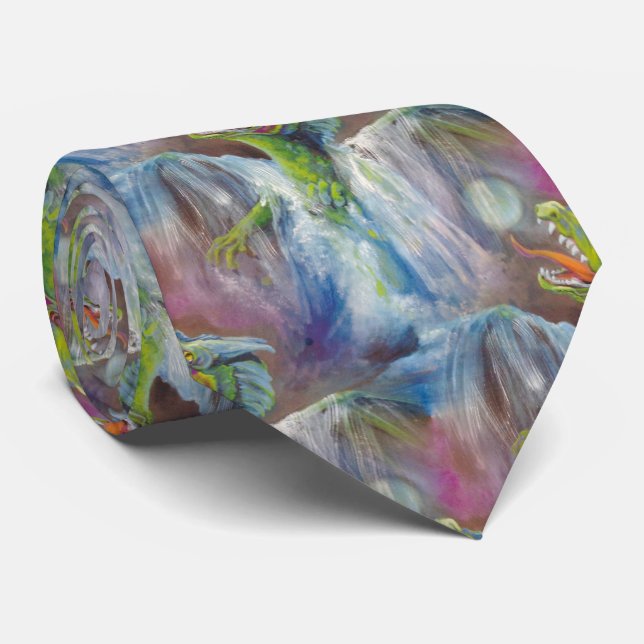 Dragon Krawatte (Gerollt)