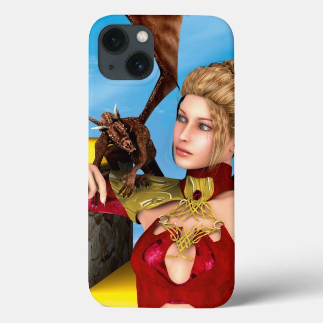 Dragon Lady Case-Mate iPhone Hülle (Rückseite)