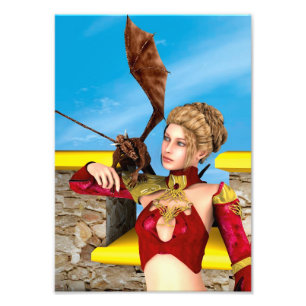 Dragon Lady Fotodruck