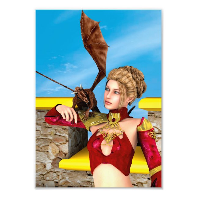Dragon Lady Fotodruck (Vorne)
