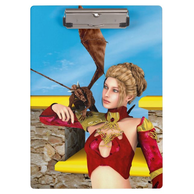Dragon Lady Klemmbrett (Vorderseite)