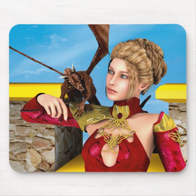 Dragon Lady Mousepad (Vorne)