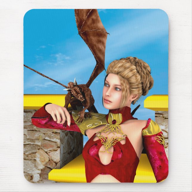 Dragon Lady Mousepad (Vorne)