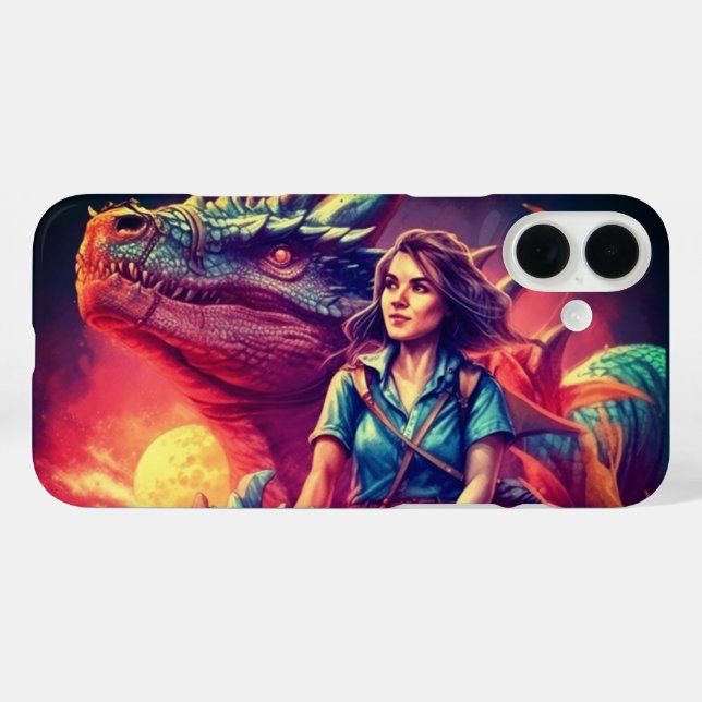 Dragon Lady Phone Case (Rückseite (Horizontal))