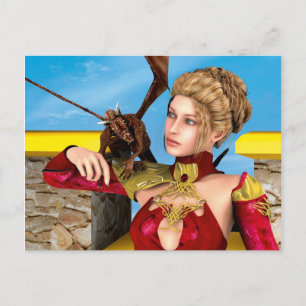 Dragon Lady Postkarte