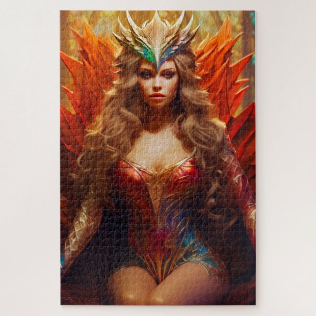 Dragon Lady Puzzle (Vertikal)